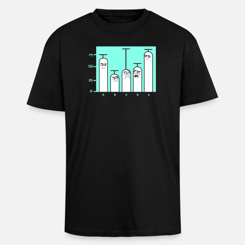 Programmeur Codeur GPT - T-shirt unisexe oversize épais - noir