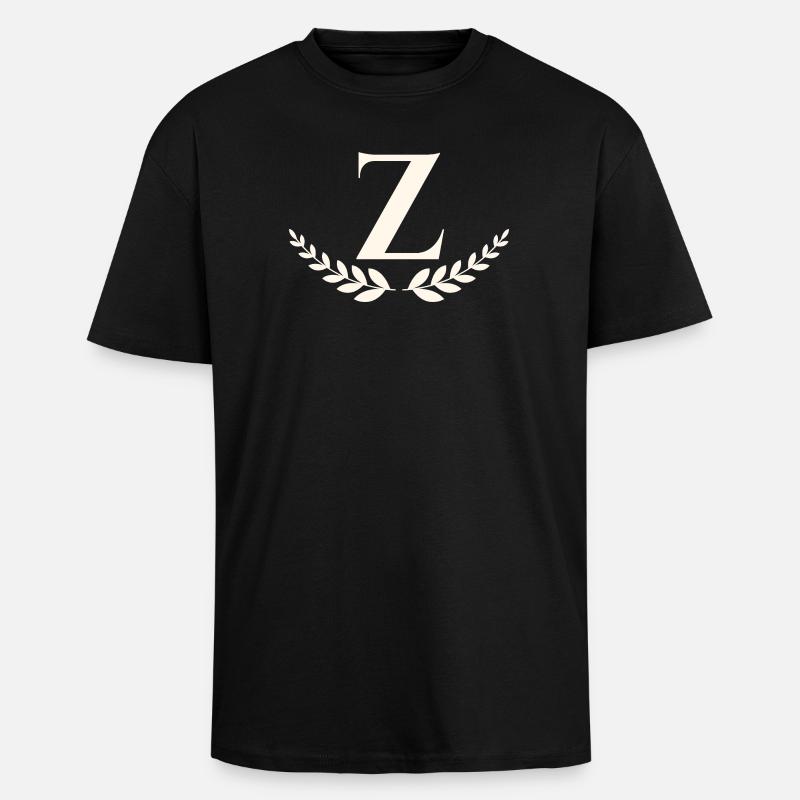 Z - Oversized Heavyweight Unisex T-Shirt - Schwarz