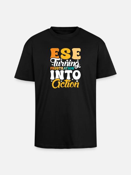 Geschenke für ESE-Lehrer - Oversized Heavyweight Unisex T-Shirt - Schwarz
