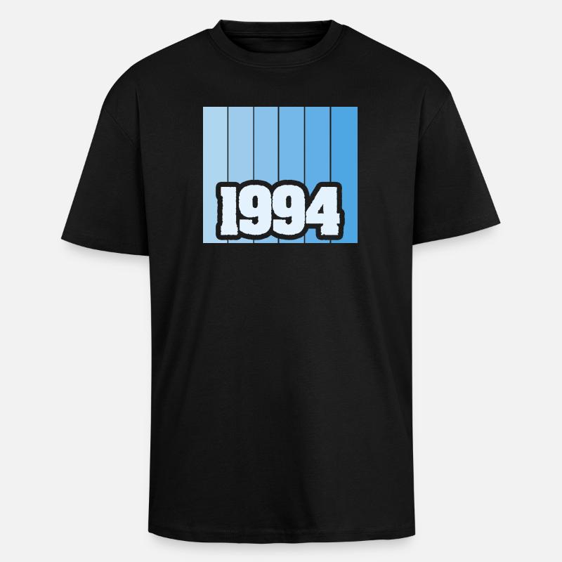 1994 - Unisex Oversized Heavyweight T-shirt - black