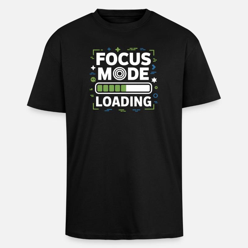 Focus Mode Loading ADHS Chaos - Oversized Heavyweight Unisex T-Shirt - Schwarz