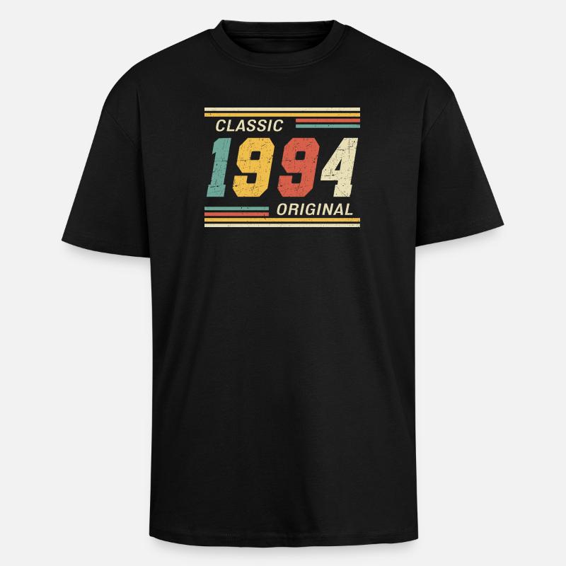 Classic 1994 original 1994 - Unisex Oversized Heavyweight T-shirt - black