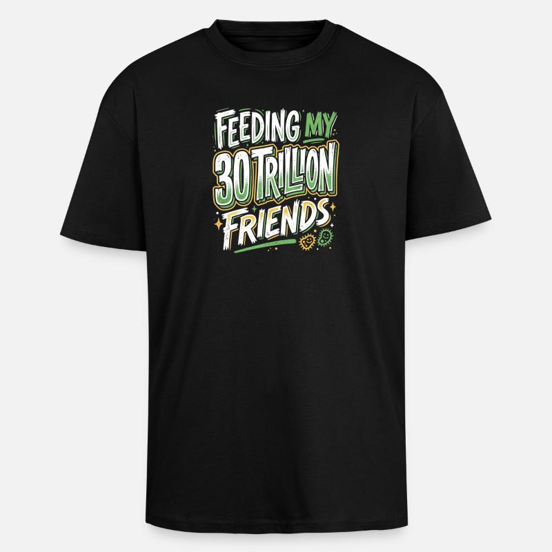 Ernährung Gesundheit Experte - Oversized Heavyweight Unisex T-Shirt - Schwarz