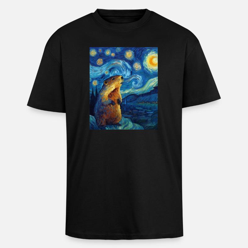 Marmot - Unisex Oversized Heavyweight T-shirt - black
