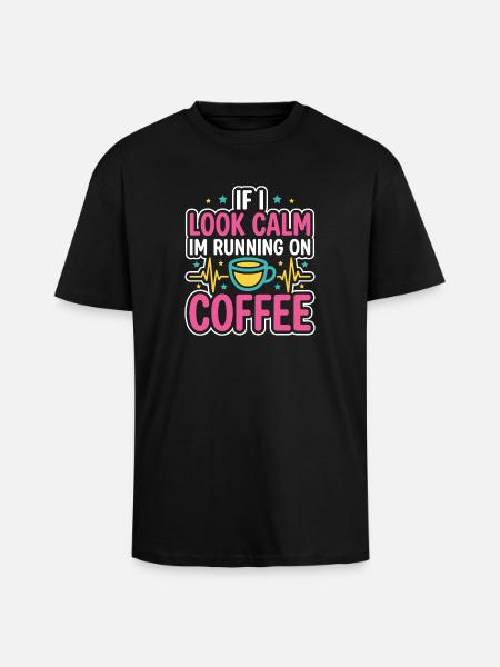 Night Shift Nurse, Tired - Unisex Oversized Heavyweight T-shirt - black