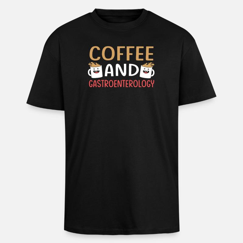 Gastroenterology - Unisex Oversized Heavyweight T-shirt - black