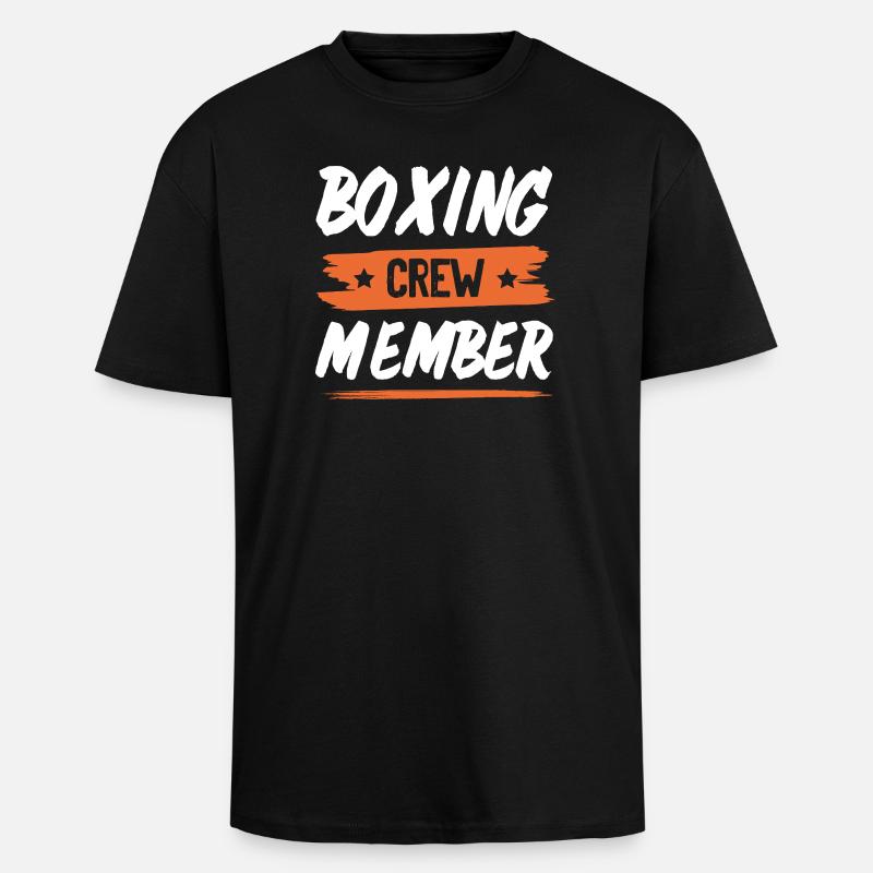 Équipe de breakdance - T-shirt unisexe oversize épais - noir