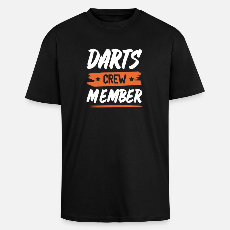 Diving Crew - Oversized Heavyweight Unisex T-Shirt - Schwarz
