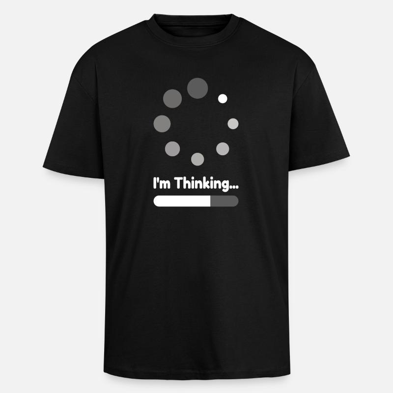 I'm thinking loading Geschenk - Oversized Heavyweight Unisex T-Shirt - Schwarz