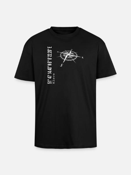 Kleve - Unisex Oversized Heavyweight T-shirt - black