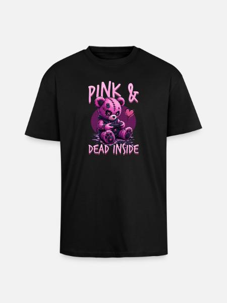 Pastel Goth Soft Goth Gaming Gamer - Unisex Oversized Heavyweight T-shirt - black