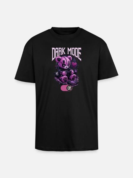 Pastel Goth Soft Goth Gaming Gamer - Unisex Oversized Heavyweight T-shirt - black