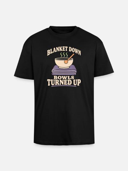Klangbad Klangheilung Singing Bowl Gift - Unisex Oversized Heavyweight T-shirt - black