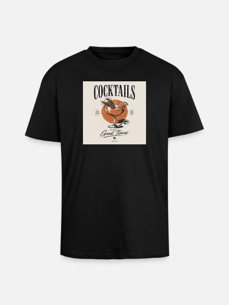 26e11f36-4164-440f-a72e-b2c2f3585322 - Oversized Heavyweight Unisex T-Shirt - Schwarz