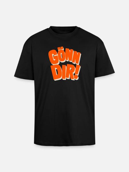 Fais-toi plaisir ! - T-shirt unisexe oversize épais - noir