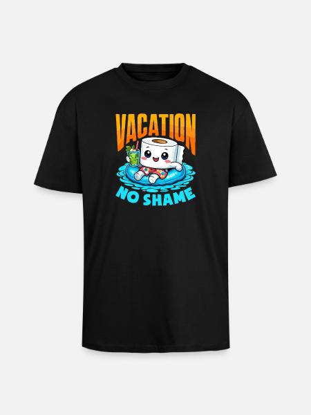 Boarding planes funny - Unisex Oversized Heavyweight T-shirt - black