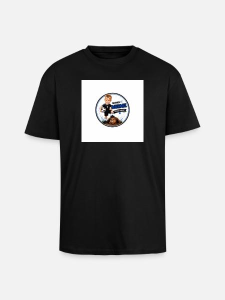 Kleiner Murmel Große Träume - Oversized Heavyweight Unisex T-Shirt - Schwarz
