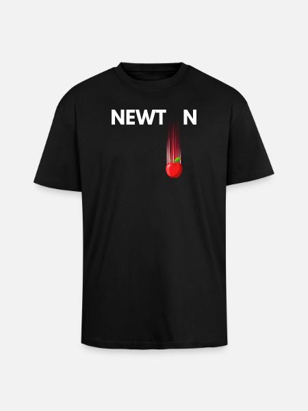 Crimson Apple Burst - Unisex Oversized Heavyweight T-shirt - black
