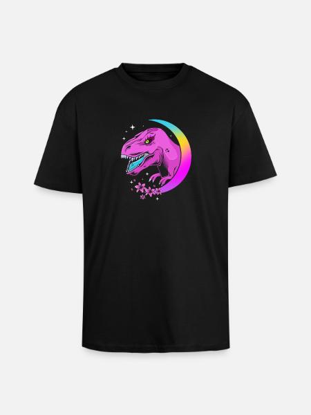 Pastel Gothic - Unisex Oversized Heavyweight T-shirt - black