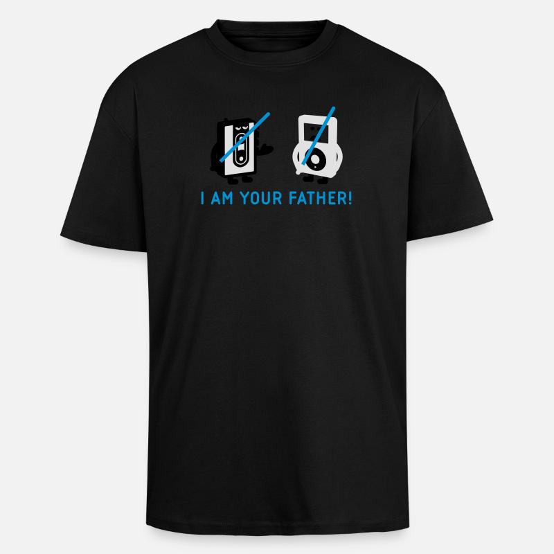vs pod - Oversized Heavyweight Unisex T-Shirt - Schwarz