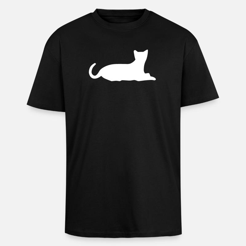 Kat Kat Kat Kat - Unisex oversized heavyweight t-shirt - sort