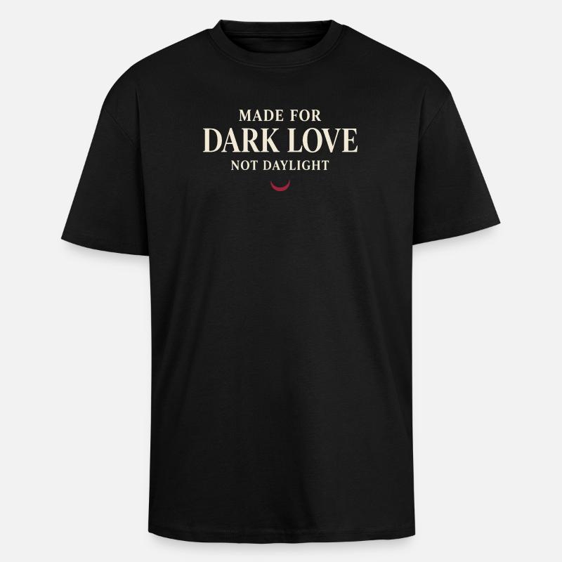 Vampirische Romantische Romantik Goth Dunkle - Oversized Heavyweight Unisex T-Shirt - Schwarz