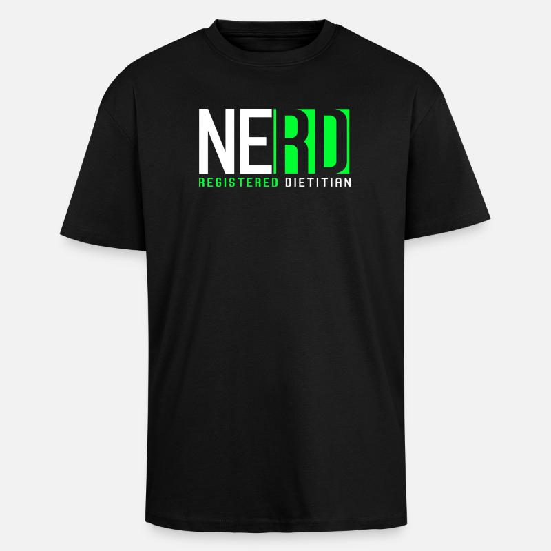 Diät Diätassistent - Oversized Heavyweight Unisex T-Shirt - Schwarz