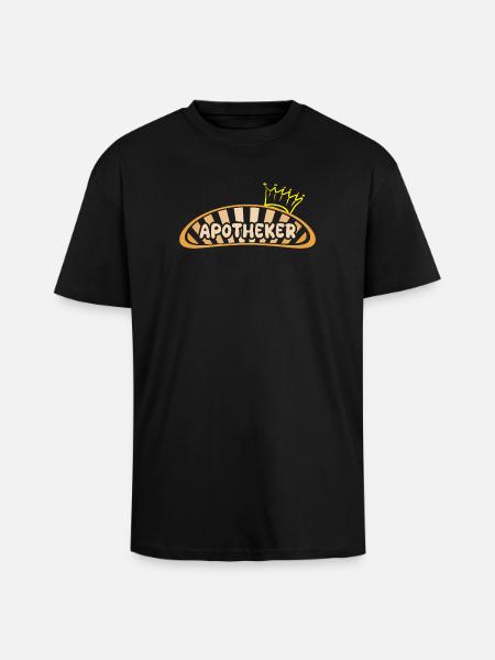 Gift for pharmacists - Unisex Oversized Heavyweight T-shirt - black