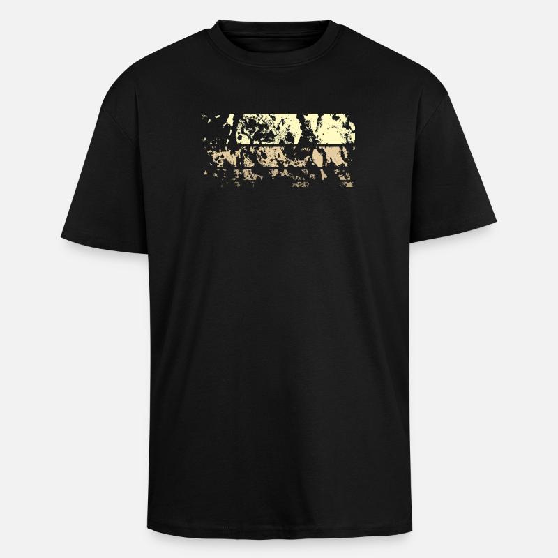 Baggrundsabstract - Unisex oversized heavyweight t-shirt - sort
