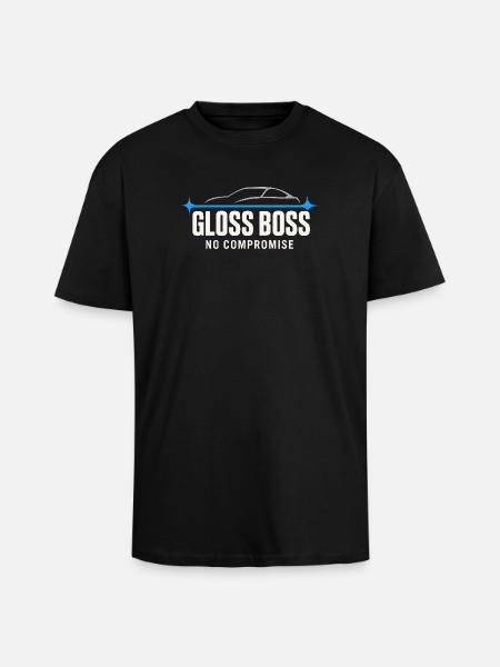 Auto Detailer Buffer Pro Paint - Unisex Oversized Heavyweight T-shirt - black