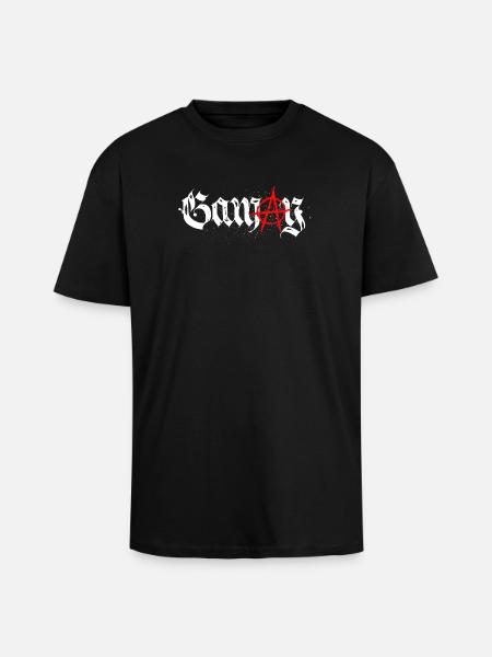 gamay_anarchie - Unisex Oversized Heavyweight T-shirt - black