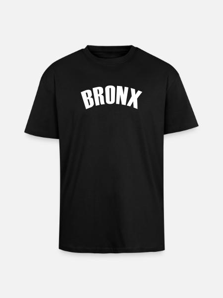 Bronx Shirt - Unisex Oversized Heavyweight T-shirt - black