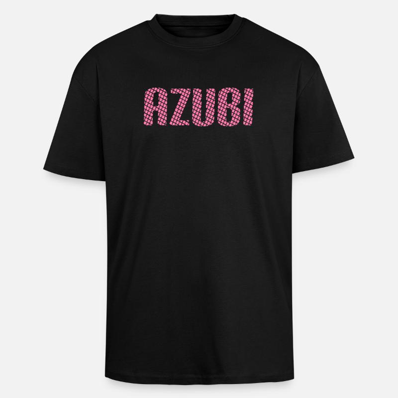 Azubi Tshirt 6 23 rosa - Oversized Heavyweight Unisex T-Shirt - Schwarz