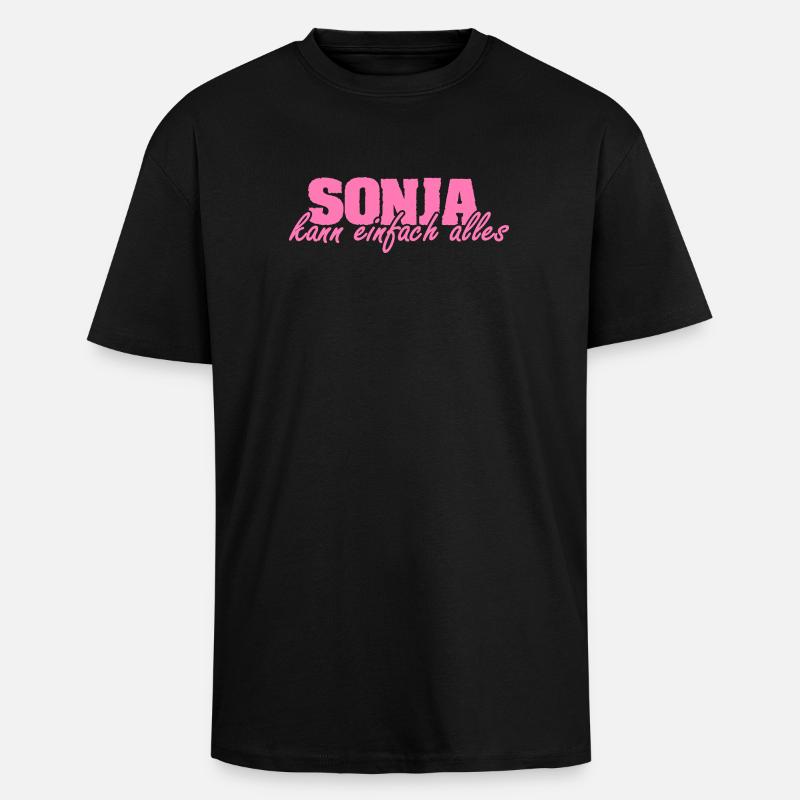 Ms. Sonja - Unisex Oversized Heavyweight T-shirt - black