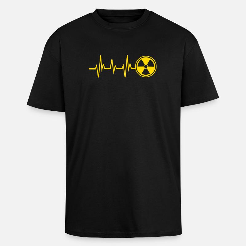 Röntgentechniker - Oversized Heavyweight Unisex T-Shirt - Schwarz