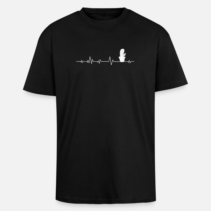 Cactus cactus - T-shirt unisexe oversize épais - noir