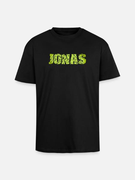 Name: Jonas - Unisex Oversized Heavyweight T-shirt - black