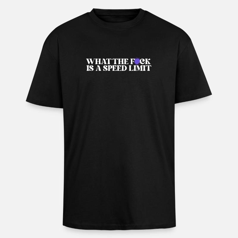 Auto - Oversized Heavyweight Unisex T-Shirt - Schwarz