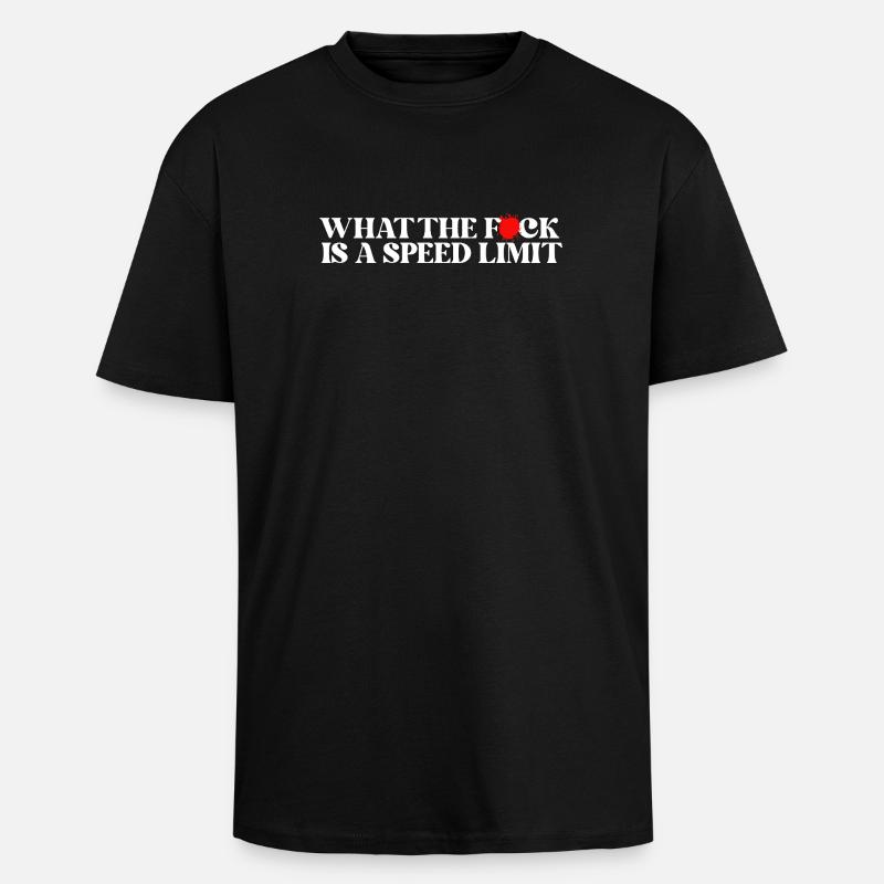 Auto - Oversized Heavyweight Unisex T-Shirt - Schwarz