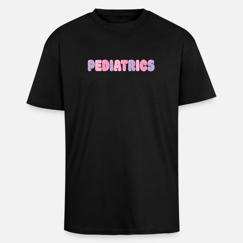 Pädiatrie - Oversized Heavyweight Unisex T-Shirt - Schwarz