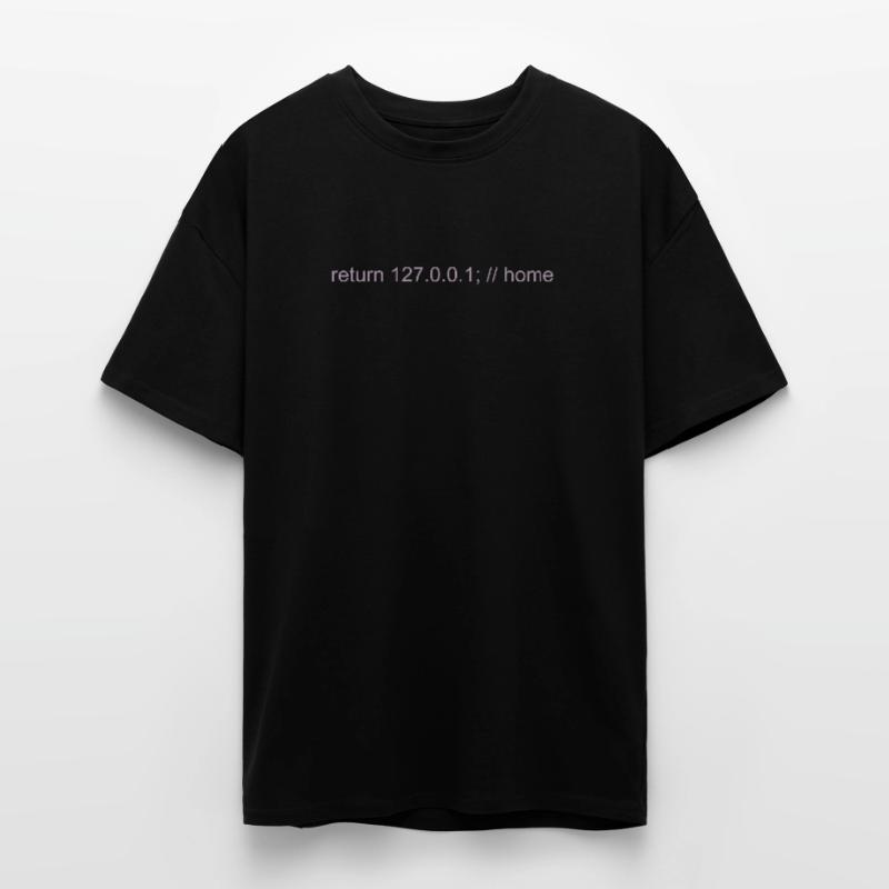 Programmierer Nerd IT Witz Developer Zuhause Oversized Heavyweight Unisex T-Shirt