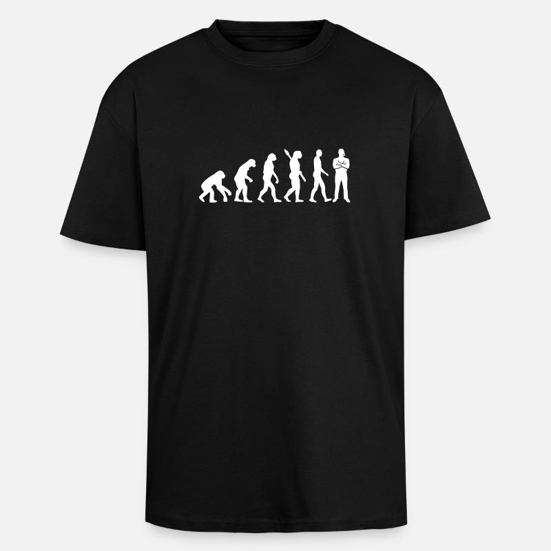 Security - T-shirt unisexe oversize épais - noir