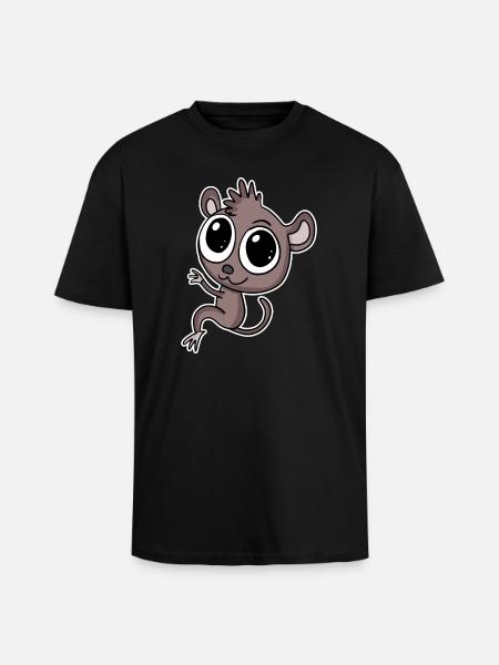 Leprechaun lemurs Leprechaun primacy - Unisex Oversized Heavyweight T-shirt - black