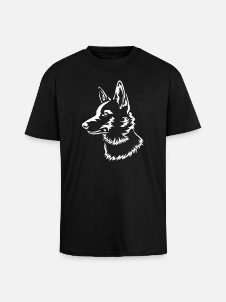 Norbottenspitz "Black Edition" - Unisex Oversized Heavyweight T-shirt - black