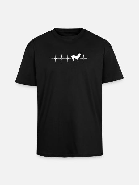 Funny Entlebucher Sennenhond Gift Idea - Unisex Oversized Heavyweight T-shirt - black