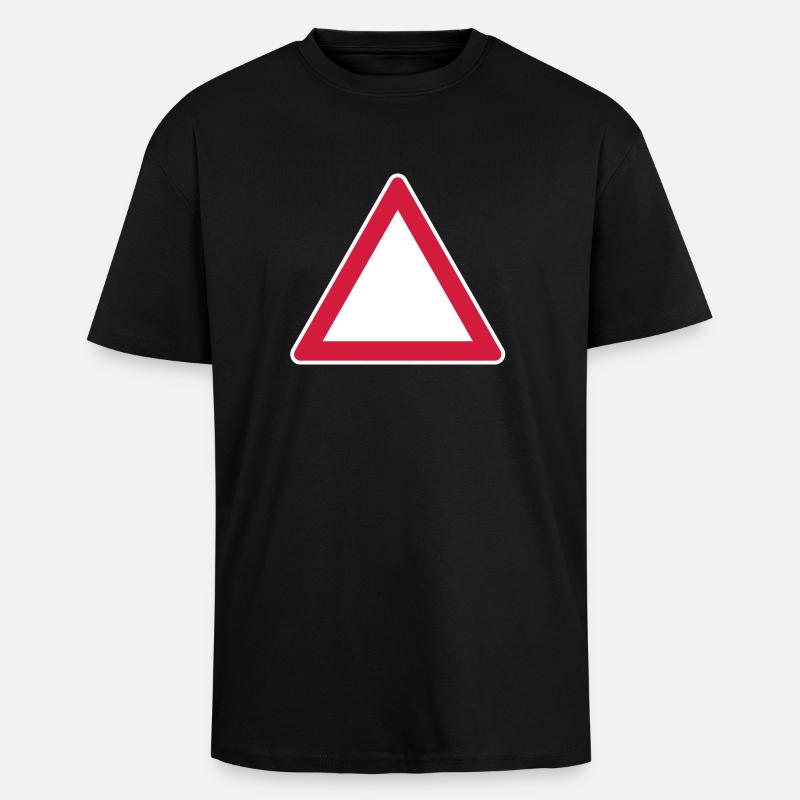 schild_2C - Oversized Heavyweight Unisex T-Shirt - Schwarz