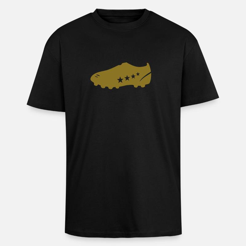 Foot - T-shirt unisexe oversize épais - noir