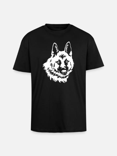 Hällefors Elkhound "Black Edition" - Unisex Oversized Heavyweight T-shirt - black