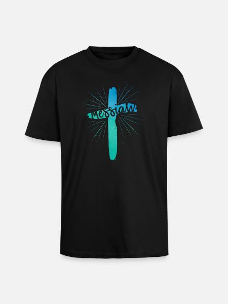 Messiah - Unisex Oversized Heavyweight T-shirt - black