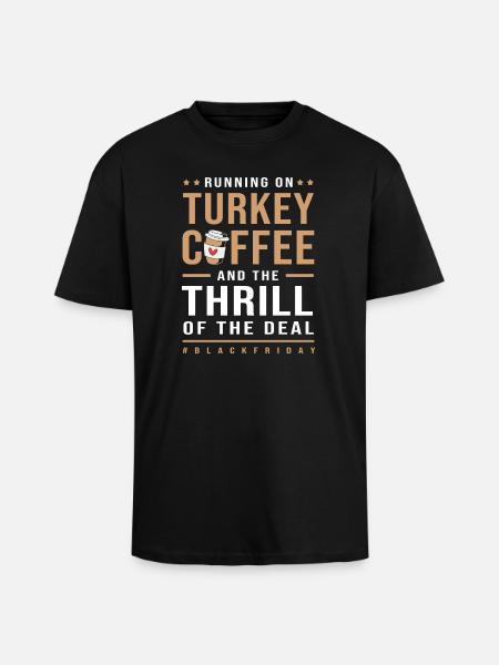 Black Friday shopping spree - Unisex Oversized Heavyweight T-shirt - black